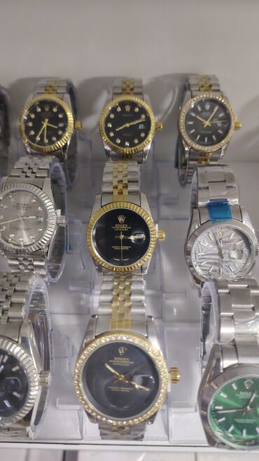 Qol saatları: Yeni, Qol saatı, Rolex, rəng - Mavi — 9