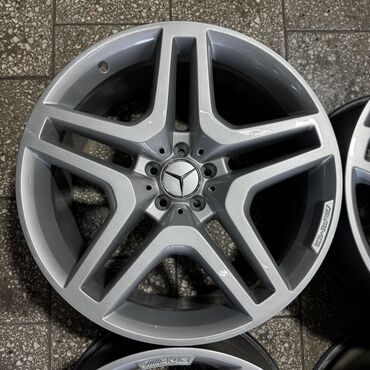 Диски: Литые Диски R 21 AMG, Комплект, отверстий - 5, Б/у — 5