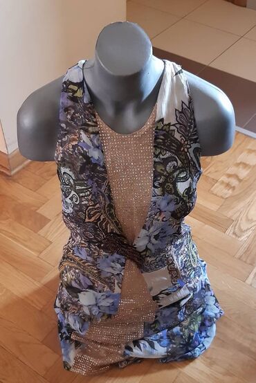 Haljine: PS Fashion M, bоја - Šareno, Večernji, maturski, Top (bez rukava) — 4