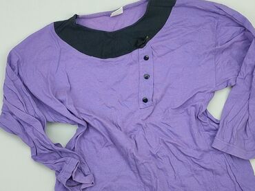 fioletowa spódnice plisowane: Blouse, S (EU 36), condition - Fair