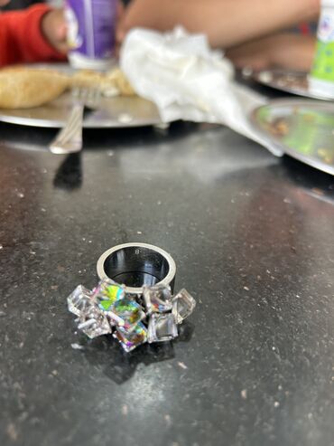 srebrni kais za haljine: Nov prsten. 95%