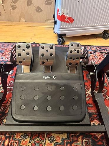g29 logitech: Logitech G29 Driving Force sükan və pedal dəsti + tənzimlənən stend - — 3
