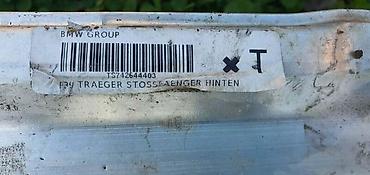 icon hunter 14 cena: ŠINA ZADNJEG BRANIKA F39 ZA BMW X2 | BMW x2 šina zadnjeg branika f39 — 2