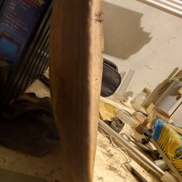 Digər qab-qacaq və mətbəx ləvazimatları: Ağac gövdəsindən hazırlanmış tabağ. - Tabağ, unun ələkdən — 9