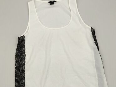 białe bluzki basic damskie: Bluzka Damska, H&M, L, stan - Dobry