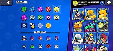 super gün: Brawl Stars hesabı – tam dolu və oyun üçün hazır - Kuboklar: 60,136 - — 8