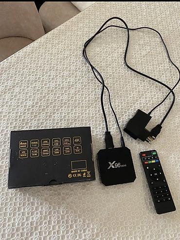 vr box: X96 mini Android TV Box Xüsusiyyətlər: - Prosessor: Amlogic S905W — 2
