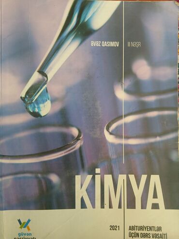 Kimya fənnindən "Əvəz Qasımov" müəllifi tərəfindən yazılmış