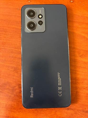 iphone 12 plata: Redmi Note 12, 128 GB, rəng - Qara, Qırıq — 1