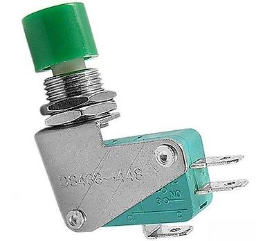 domaća zimnica leskovac: MIKRO PREKIDAC POTISNI 12MM 16A/250VAC | Mikroprekidac industrijski — 1