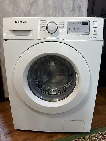 Стиральная машина Samsung EcoBubble, загрузка 6 кг - Фронтальная