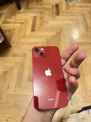 telefon 2 ci el iphone: IPhone 13, 128 GB, Qırmızı, Face ID — 7