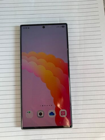 купить телефон s10: Samsung Galaxy S23 Ultra, Колдонулган, 256 ГБ, түсү - Жашыл, 2 SIM