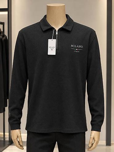кофты италия: Мужской свитер, 2XL, Milano, Новый, цвет - Черный, Самовывоз — 1