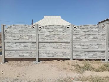 Бетонные еврозаборы: Эвро забор эврозабор сапатту заборлор бат орноттуу шаар ичи жеткируу — 15