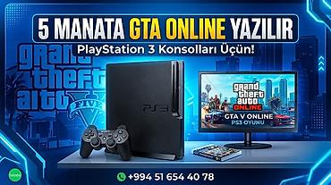 psn gift card: 🔥 PlayStation 3 üçün GTA 5 ONLINE Yazılması + Pulsuz PSN Hesabı! 🔥 — 1
