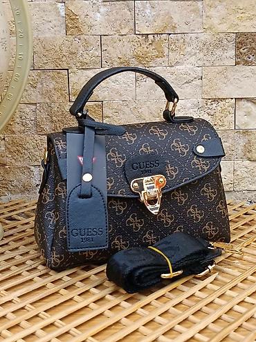 Torbe: GUESS 1981 ženska torba – mini satchel model - Dimenzije približno — 8