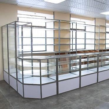 Витрины: Прилавок витрина, витрина стеклянная, торговые витрины металлические — 5