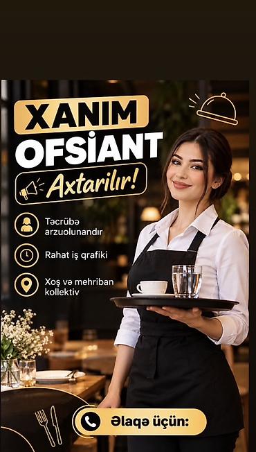 bolt catdirilma surucu: Ofisiant tələb olunur, Restoran, 18-29 yaş, Təcrübəsiz — 1
