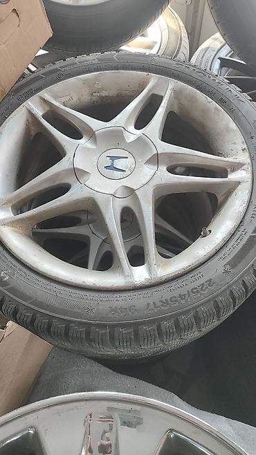 Транспорт: Колеса в сборе 225 / 45 / R 17, Зима, Б/у, Комплект, Легковые, Литые, отверстий - 5 — 1