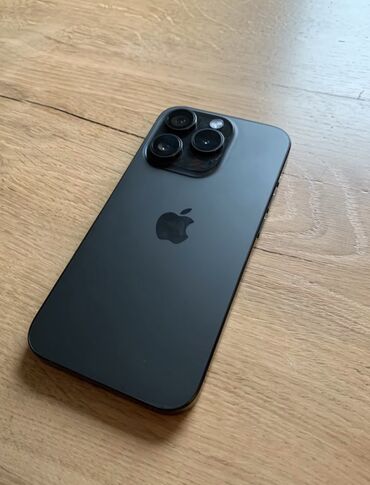 айфон 15 реплика: IPhone 15 Pro, Колдонулган, 256 ГБ, Кара, Заряддоочу түзүлүш, Коргоочу айнек, Каптама, 88 %