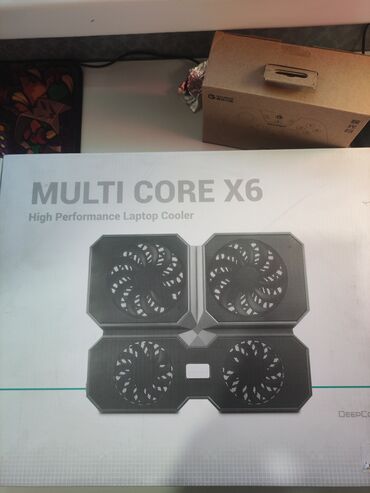 Другие комплектующие: Охлаждающая подставка для ноутбука от Deepcool модель Multicore Core at lalafo.kg Другие комплектующие: Охлаждающая подставка для ноутбука от Deepcool модель Multicore Core
