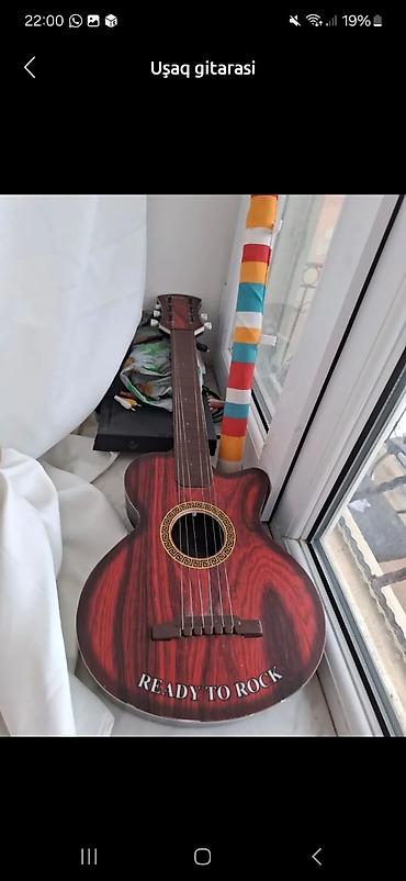 детский синтезатор синий: Uşaq gitarası 40 azn - Uşaq gitarası: klassik akustik quruluş, kəsik — 1