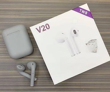 skullcandy slusalice: Bluetooth bežične slušalice tws v20 sive. bluetooth bežične slušalice — 1