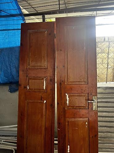 продам ворота бу: Taxta qapılar – klassik panel dizaynlı 5 dənə qapı 1 dənə 50 - — 3