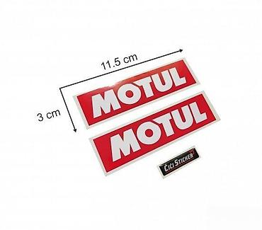 modul leskovac: MOTUL - nalepnice - 1344 📌 Opis: Samolepljive nalepnice izrađene od — 1