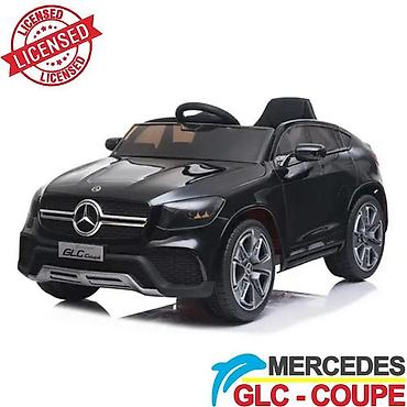 svetleca suknja za devojcice: Mercedes GLC Coupe – Licencirani džip na akumulator (crna boja) Šifra — 3
