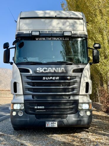 домкрат на степ: Тягач, Scania, Без прицепа