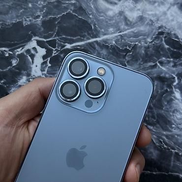 Apple iPhone: IPhone 13 Pro, Б/у, 256 ГБ, Pacific Blue, Защитное стекло, 97 % — 1