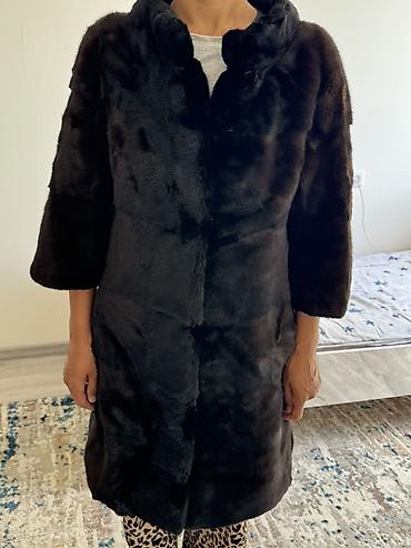 583 proba: Шуба, Норка, По колено, Италия, Стандарт — 3