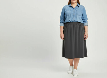 domodi spódnice: Women`s skirt, size 7XL