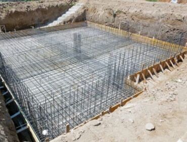 Beton işləri: Xidmət: Ev və obyektlər üçün bünövrə qazıntısı, armaturlaşdırma və — 3