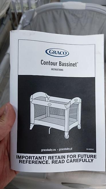 автолюлька graco: Манеж-кровать, Б/у, Складная — 5