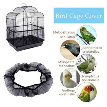 сетка от птиц: Популярная сетка для птичьей клетки, защита от брызг, пылезащитная