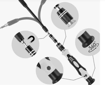 Šrafcigeri: NOVO Set šrafcigera AT-138 Opis: Komplet od 138 elemenata Materijal — 4