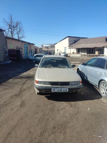 Mitsubishi: Mitsubishi Galant: 1990 г., 1.8 л, Механика, Бензин, Седан