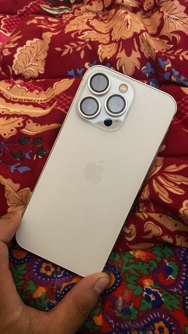 номер на телефон: IPhone 13 Pro, Колдонулган, 128 ГБ, Күмүш, Каптама, 78 %