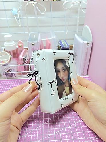 gozel gül sekilleri profil ucun: Mini foto albom – “Binder ” dizaynı - Rəng: ağ, üzərində qara — 1