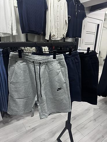 Мужские шорты, M, L, XL, Nike, Новый, цвет - Серый, Самовывоз