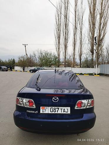 баа: Mazda 6: 2002 г., 2 л, Кол менен иштөөчү, Бензин, Хетчбек — 5