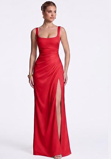 lil solid cena: Elegantna duga haljina sa visokim šlicem
2800din
S M L — 4