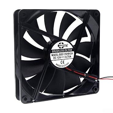 Комплектующие для ПК: İnkubator fanı 12V 12x12x2.5 SXDOOL 12V DC Küllüksüz (Brushless) — 6