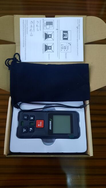 Məsafə ölçənlər, ruletkalar: Yeni Lazer məsafə ölçən, Hesablama funksiyalı, Ödənişli çatdırılma, Ünvandan götürmə — 6