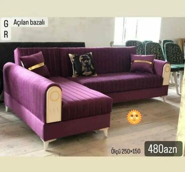 delloro mebel 990 azn: Künc divan, Yeni, Açılan, Bazalı