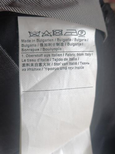 Костюмы: Продам новый костюм, пиджак и брюки премиум класса.Размер 48 евро — 12