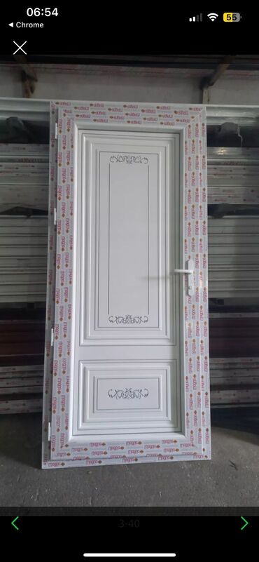 Plastik qapılar: Yeni Plastik qapı Zamok və çərçivə ilə, Zəmanətli, Pulsuz quraşdırma, Pulsuz çatdırılma — 42
